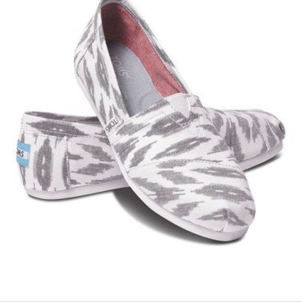 Toms Grey Ikat Women’s Vegan Classics